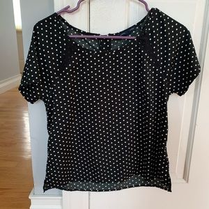 American Eagle Polka Dot Shirt